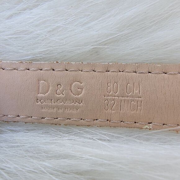 Dolce Gabbana chain link belt 32 inch Made In Italy - Picture 3 of 4